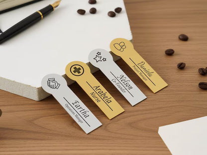 Custom Engraved Name Tag