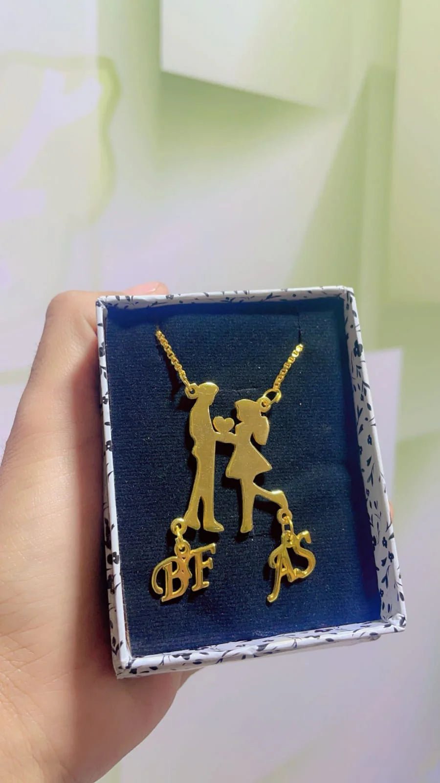 Personalized Couple Necklace – Celebrate Your Unique Connection - Ring Reza