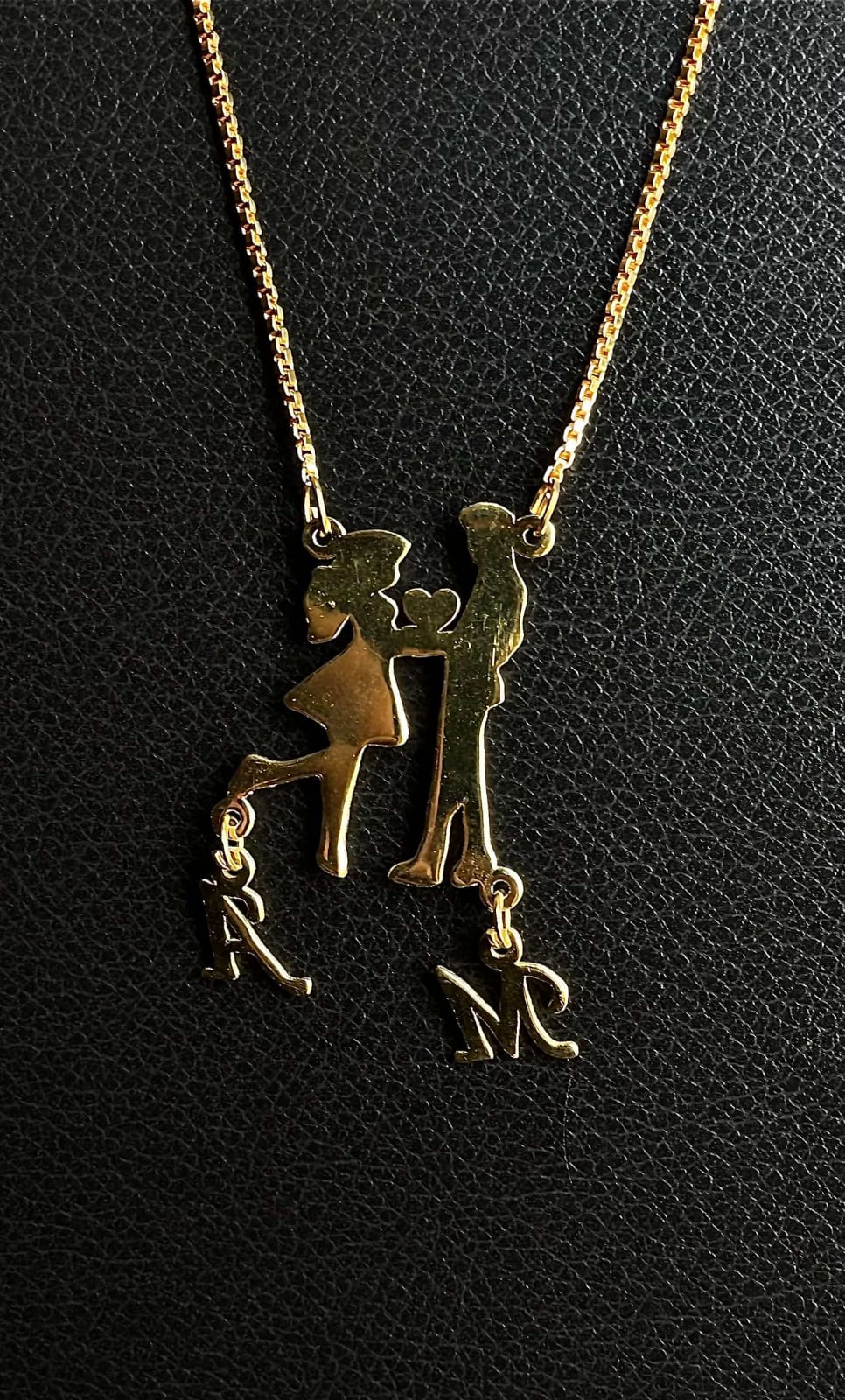 Personalized Couple Necklace – Celebrate Your Unique Connection - Ring Reza