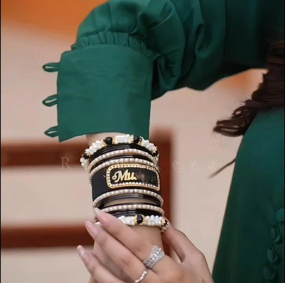Personalized Name Bangles (Chorian) - Ring Reza