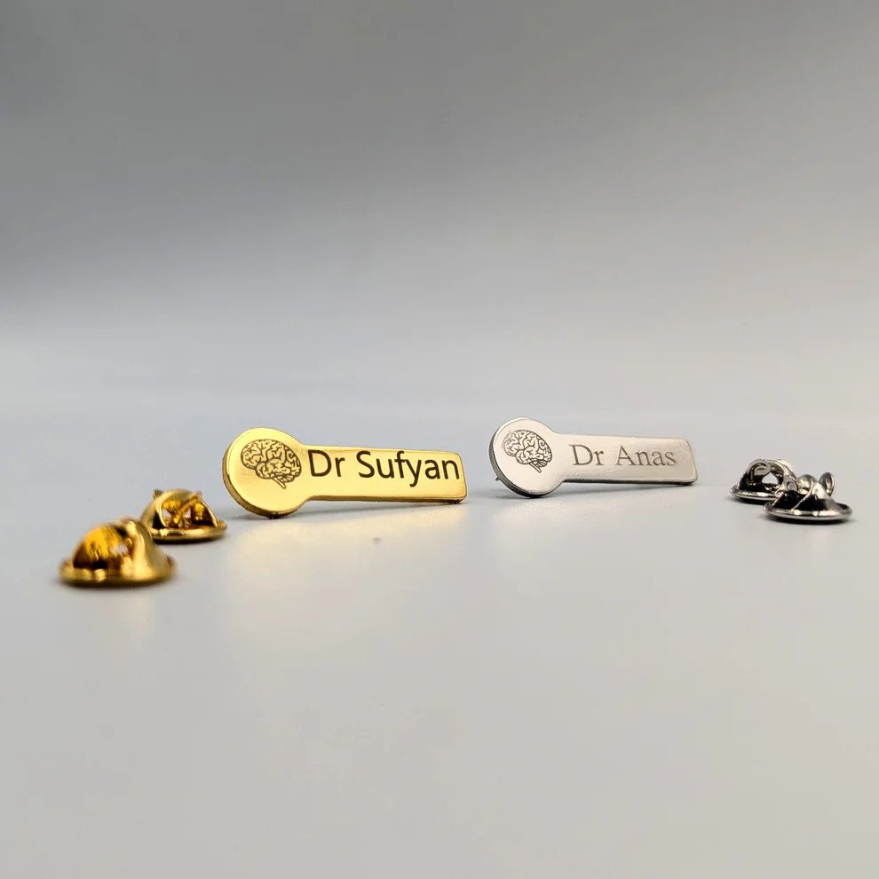 Custom Engraved Name Tag