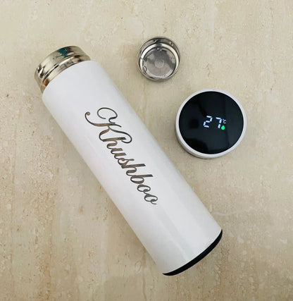 Smart Tem Display Insulated Thermos Bottle - Ring Reza