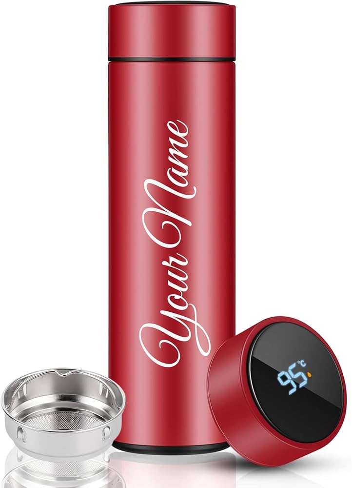 Smart Tem Display Insulated Thermos Bottle - Ring Reza