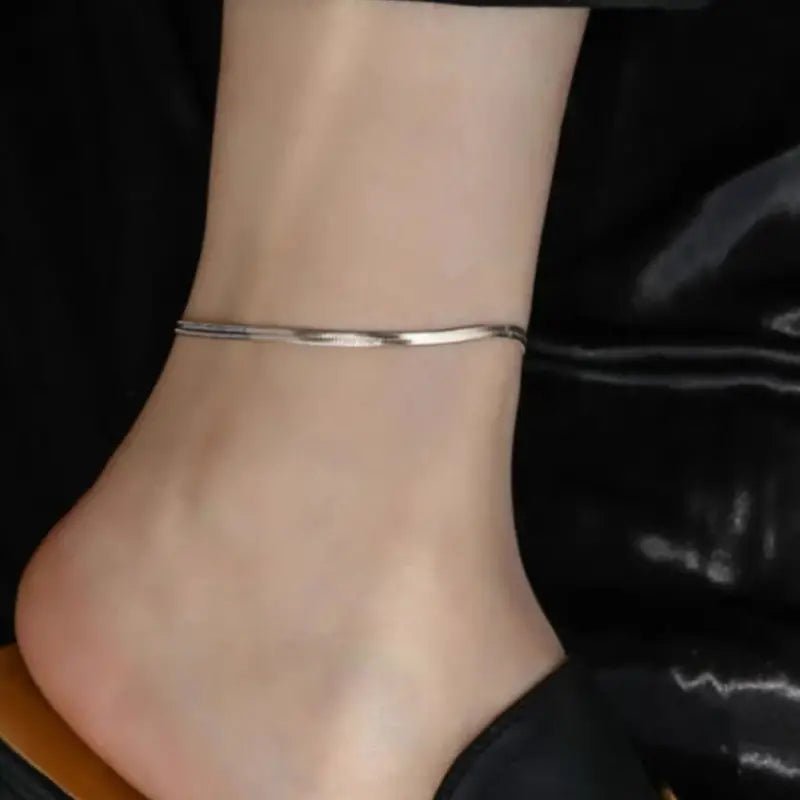 Snake Chain Anklet - Ring Reza