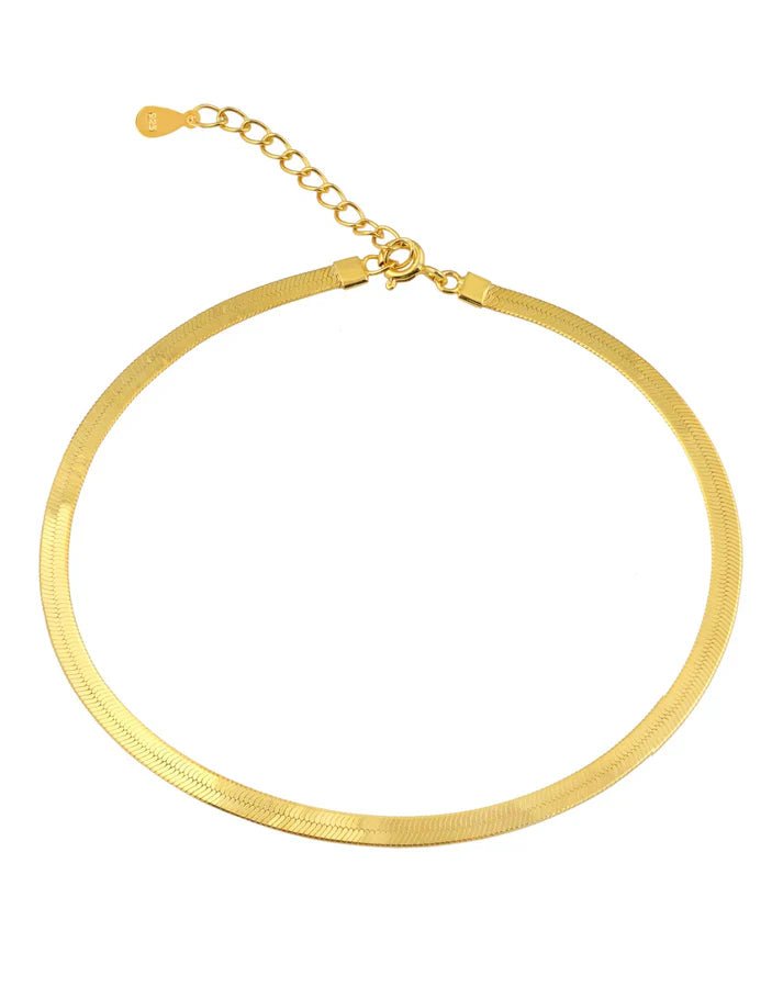 Snake Chain Anklet - Ring Reza