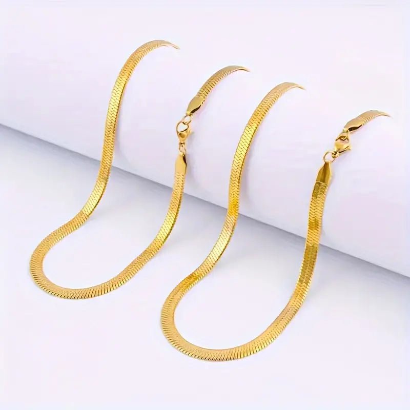 Stainless Steel SnakeChain Trendy Jewelry For Men, Women - Ring Reza