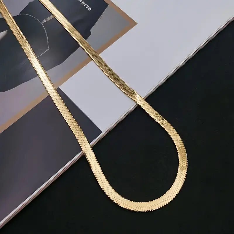 Stainless Steel SnakeChain Trendy Jewelry For Men, Women - Ring Reza