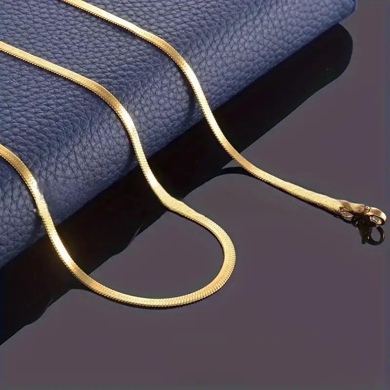 Stainless Steel SnakeChain Trendy Jewelry For Men, Women - Ring Reza