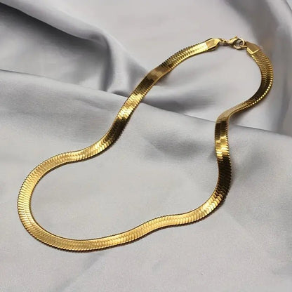 Stainless Steel SnakeChain Trendy Jewelry For Men, Women - Ring Reza