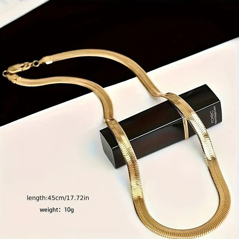 Stainless Steel SnakeChain Trendy Jewelry For Men, Women - Ring Reza