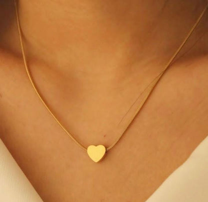 Tiny Heart Necklace - Ring Reza