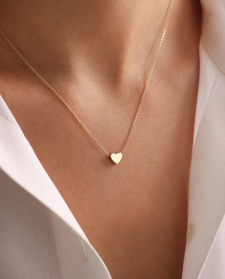 Tiny Heart Necklace - Ring Reza