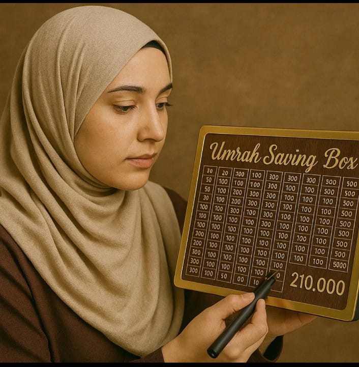 Umrah Saving Box – Save Rs. 210,000 for Your Spiritual Journey - Ring Reza