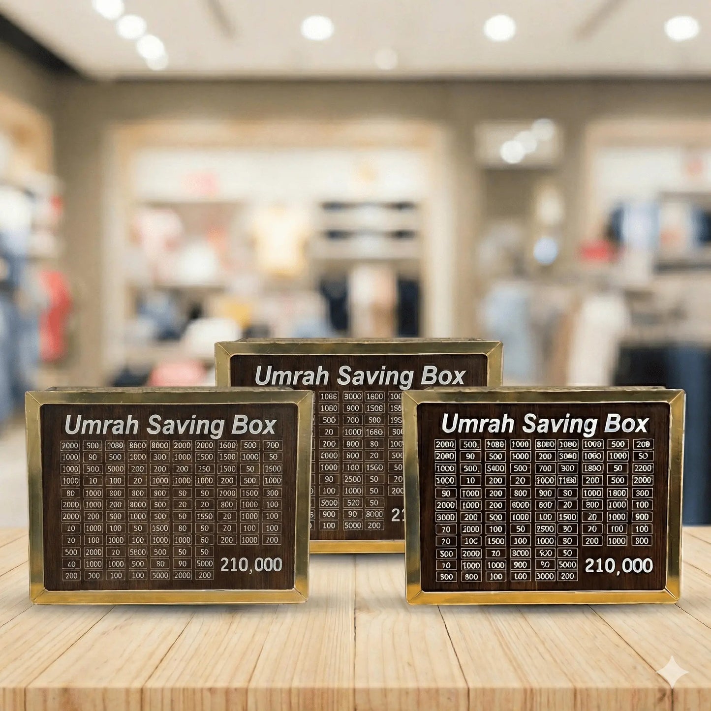 Umrah Saving Box – Save Rs. 210,000 for Your Spiritual Journey - Ring Reza