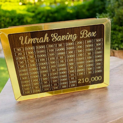 Umrah Saving Box – Save Rs. 210,000 for Your Spiritual Journey - Ring Reza