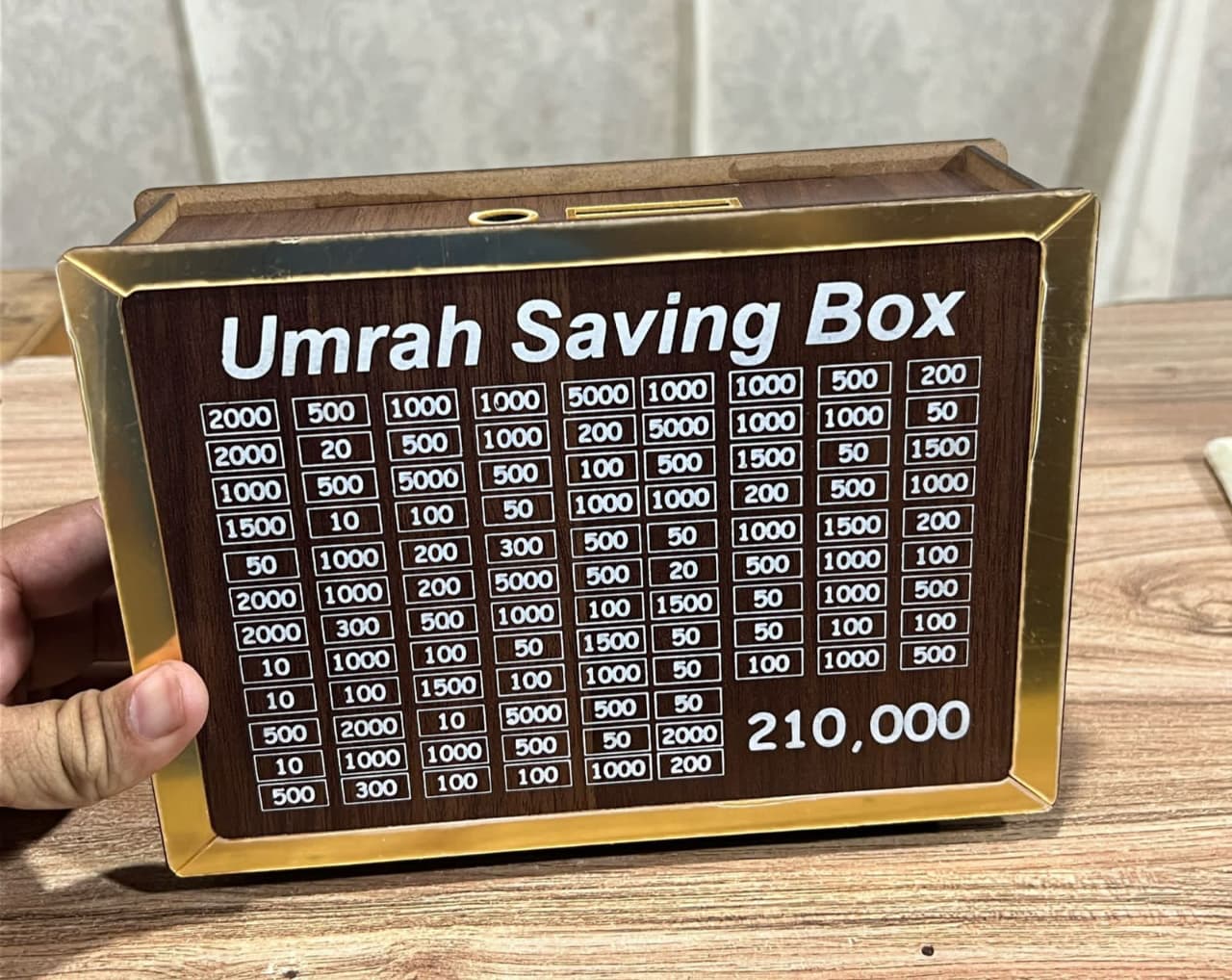 Umrah Saving Box – Save Rs. 210,000 for Your Spiritual Journey - Ring Reza